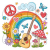 Groovy Retro Clipart Bundle