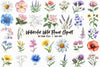 Wild Flower Clipart Bundle