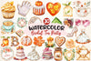 Autumn Bridal Tea Party Clipart Bundle