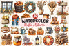 Rustic Autumn Clipart Bundle