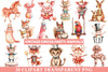 Vintage Circus Party Animal Clipart