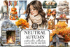 Neutral Autumn Clipart Bundle