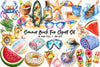 Summer Beach Fun Clipart Set