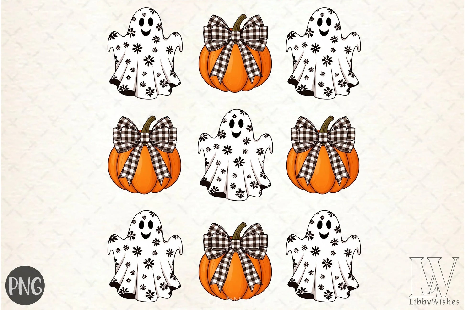 Pumpkins & Ghosts Clipart Bundle - CraftNest - Digital Crafting and Art