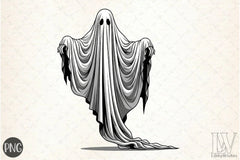 Halloween Ghost Clipart Bundle 14 - CraftNest - Digital Crafting and Art