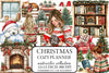 Cozy Christmas Planner Clipart Bundle