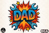 Dad Comic Style Clipart Bundle