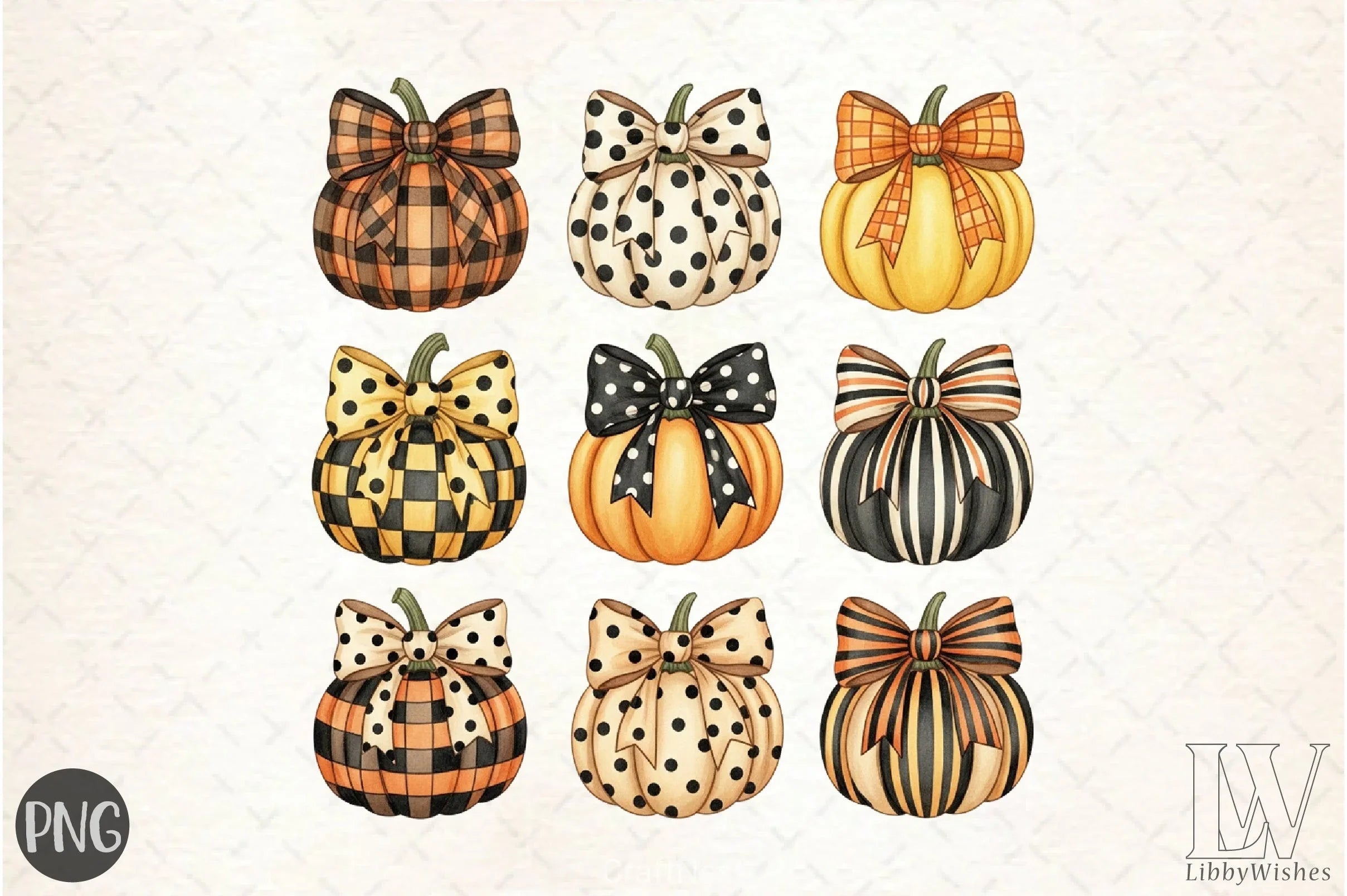 Halloween Pumpkin Clipart Bundle  4 - CraftNest - Digital Crafting and Art