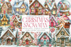 Whimsical Christmas Houses Clipart Bundle