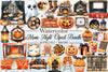 Halloween Movie Night Clipart Bundle