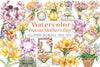 Freesia Mother's Day Clipart Bundle