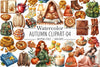 Watercolour Autumn Clipart Bundle