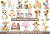 Cute Farm Animals Clipart 1