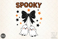 Coquette Halloween Ghost Cherry Clipart Bundle - CraftNest - Digital Crafting and Art