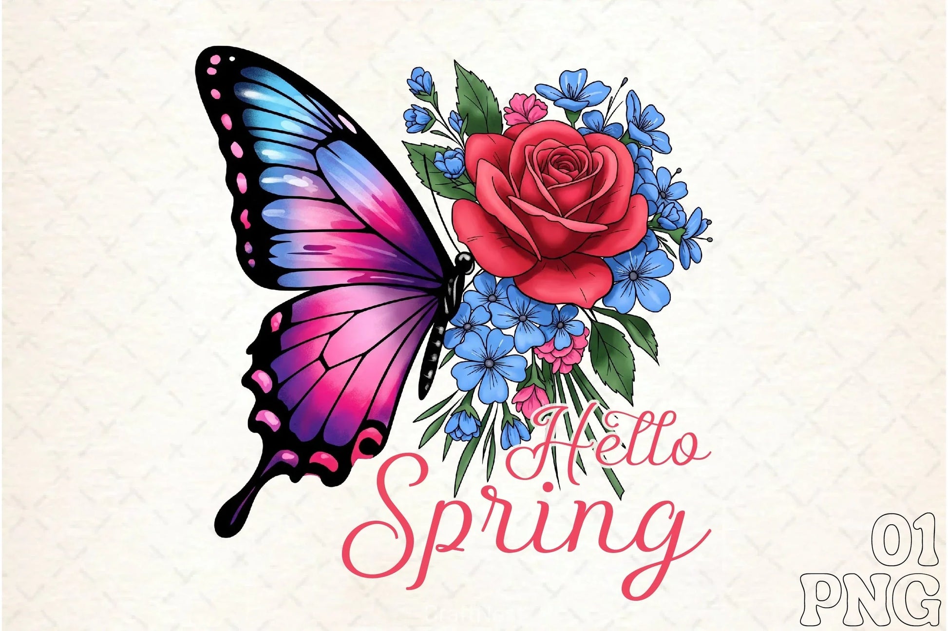 Spring Butterfly Clipart Bundle 6 - CraftNest - Digital Crafting and Art
