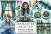 Book Lover Clipart Bundle