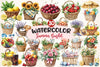 Summer Basket Clipart Bundle 2