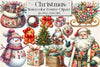 Festive Christmas Clipart Bundle