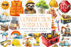 Cute Construction Clipart Bundle