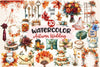 Autumn Wedding Clipart Bundle 2