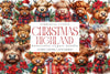 Christmas Highland Cow Clipart Bundle