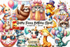 Quirky Birthday Clipart Bundle