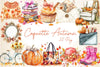 Cute Coquette Autumn Clipart Bundle 2