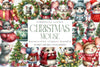 Christmas Mouse Clipart Bundle