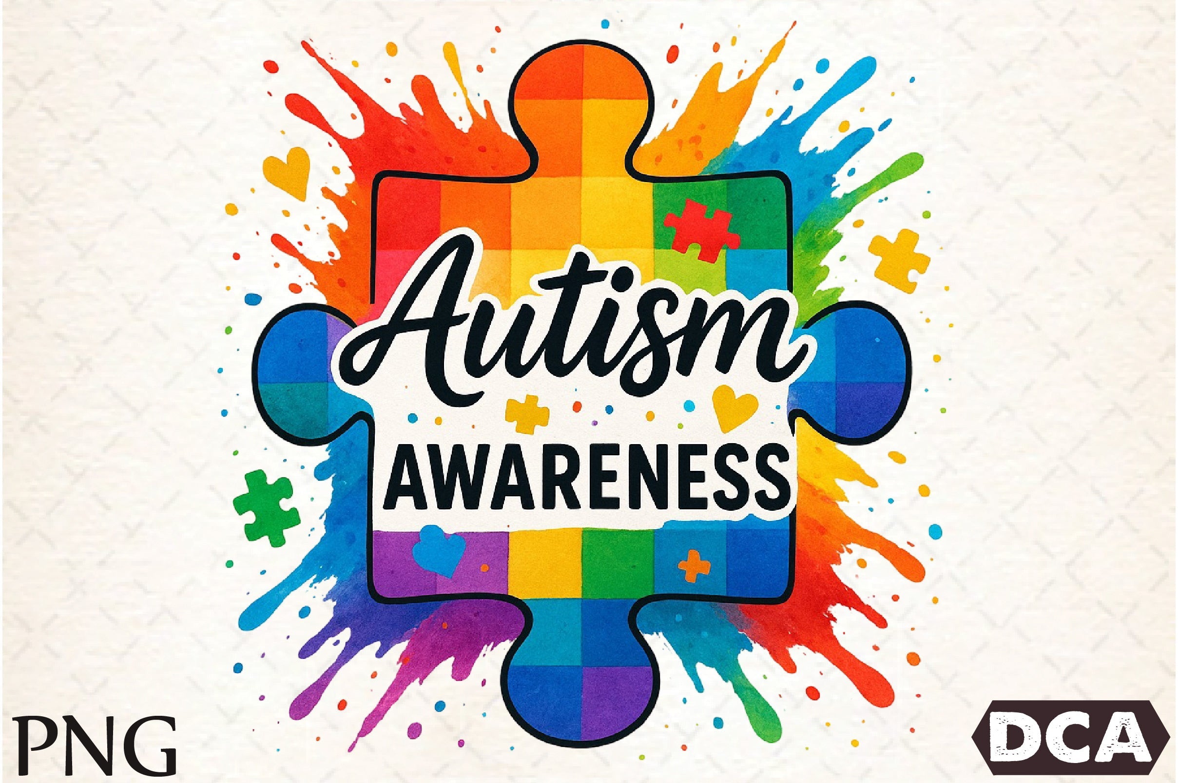 Autism Awareness Design Clipart Bundle