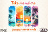 Summer Brushstroke Vibes Clipart Bundle