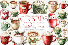 Christmas Sweets & Cozy Winter Clip Art Bundle - CraftNest - Digital Crafting and Art