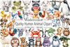 Quirky Animal Humor Clipart Bundle