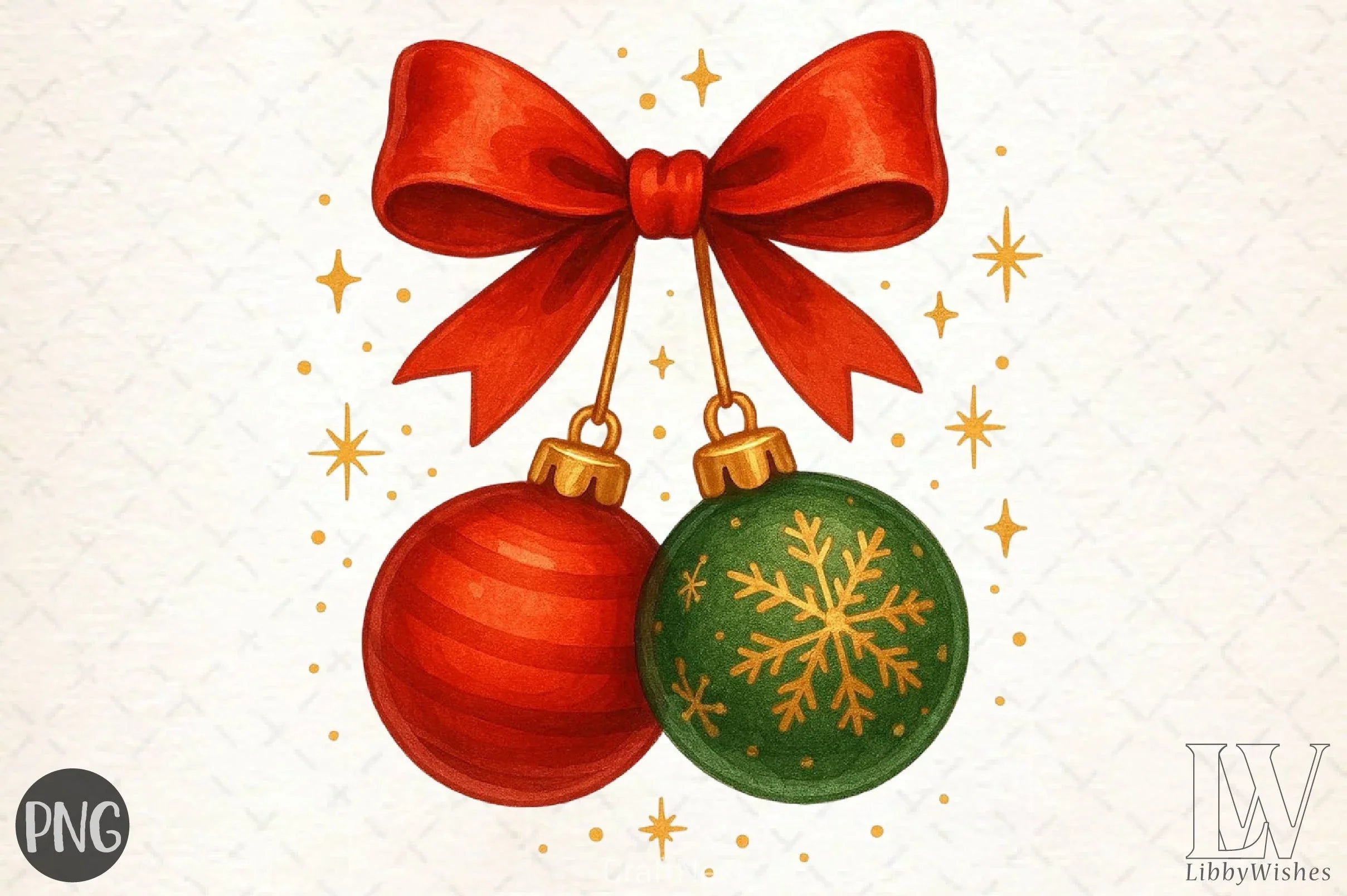 Vintage Christmas Cherries Clipart Bundle - CraftNest - Digital Crafting and Art