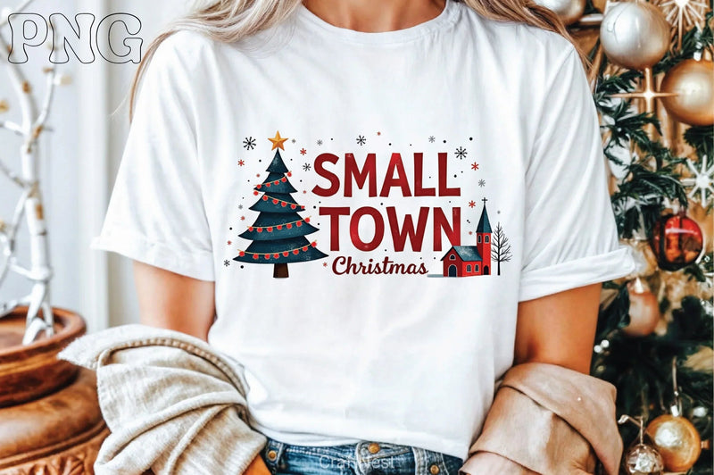 Small Town Christmas Clipart Bundle - CraftNest - Digital Crafting and Art