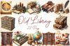 Old Library Clipart Bundle 2