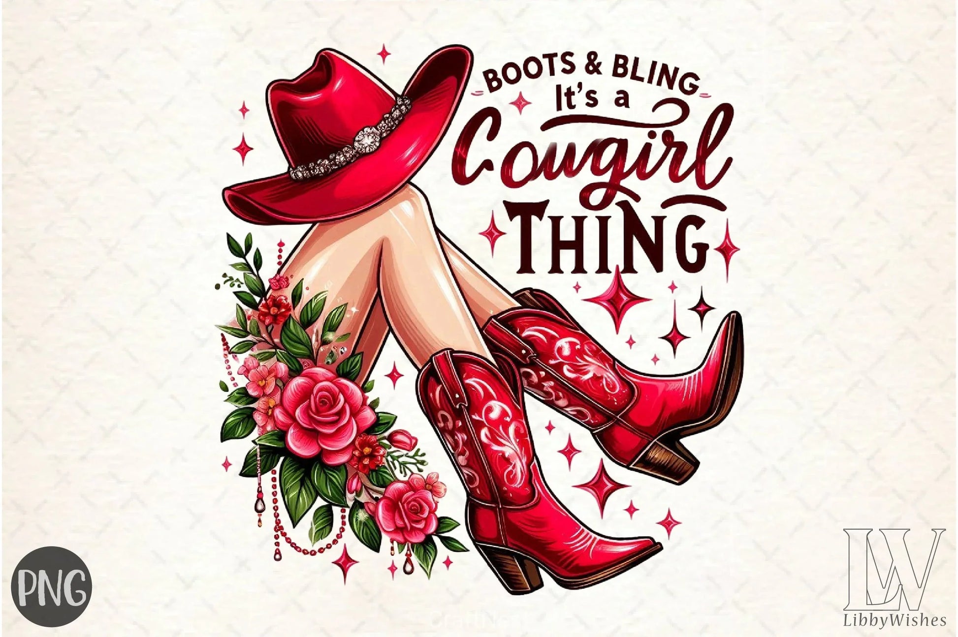 Cowgirl Boots & Bling Clipart Bundle - CraftNest - Digital Crafting and Art