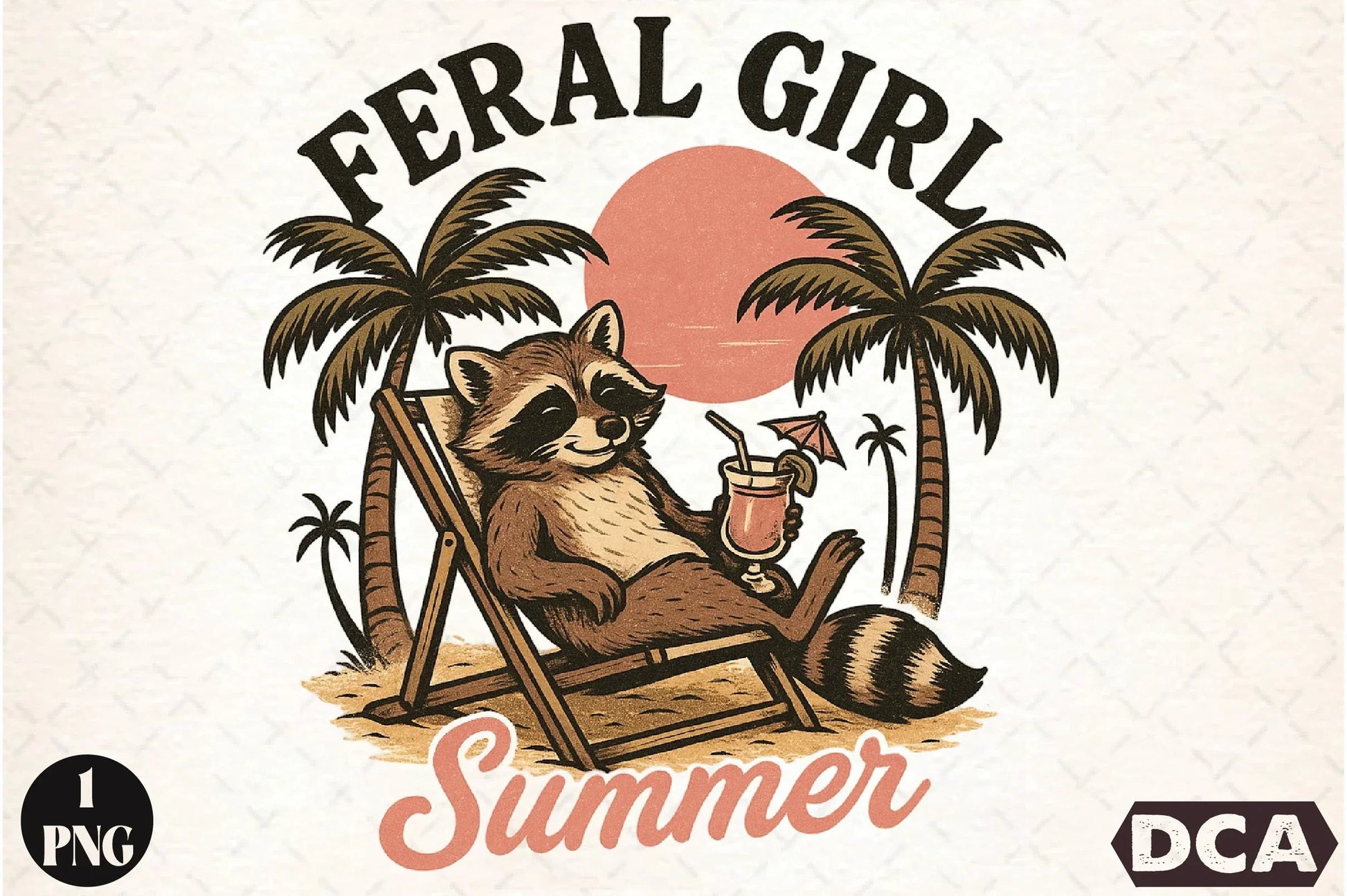 Feral Girl Summer Clipart Bundle - CraftNest - Digital Crafting and Art