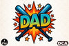 Dad Comic Style Clipart Bundle