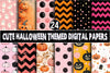 Cute Halloween Digital Papers