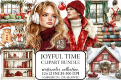 Joyful Time Clipart Bundle - CraftNest - Digital Crafting and Art