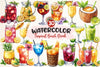 Tropical Beach Drink Summer Clipart Bundle