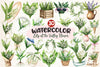 Summer Lily Of The Valley Flower Clipart Bundle