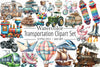 Transportation Clipart Bundle