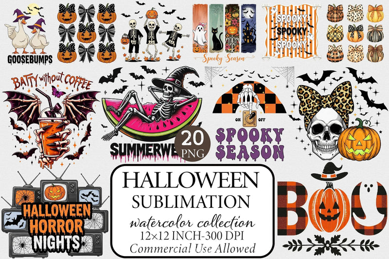 Halloween Designs Clipart Bundle - CraftNest - Digital Crafting and Art
