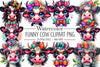 Funny Cow Clipart Bundle