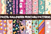 Cute Pastel Halloween Patterns Bundle