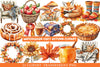Cozy Autumn Clipart Bundle