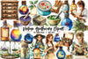 Vintage Apothecary Clipart Bundle