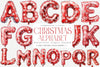 Christmas Alphabet Clipart Bundle