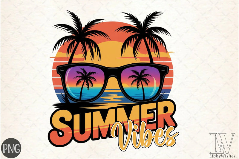 Vibrant Summer Vibes Clipart Bundle - CraftNest - Digital Crafting and Art